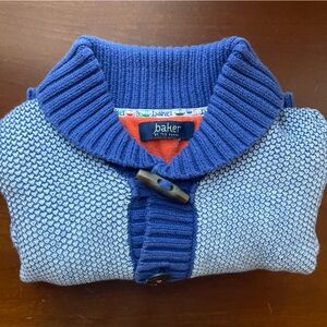 Baker Blue Knit Cardigan 3T